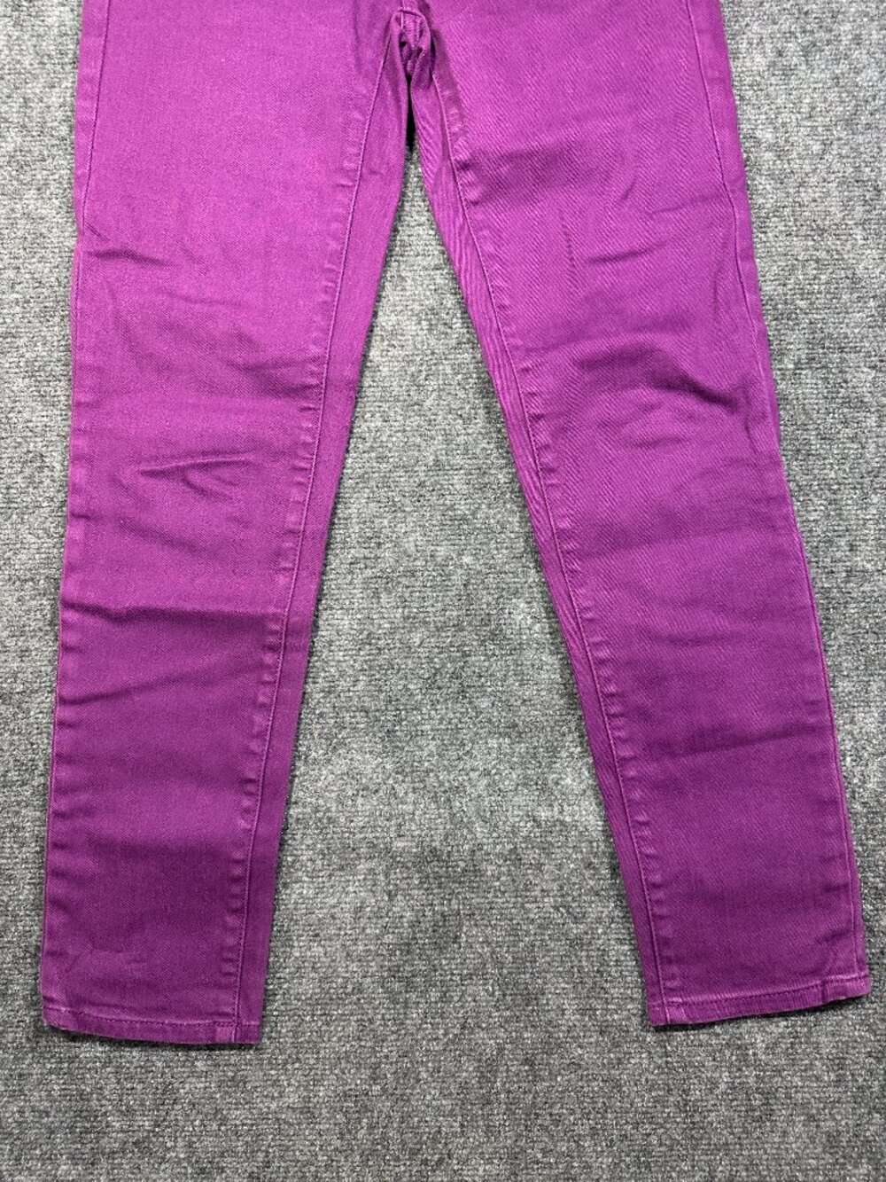 J Crew Jeans Womens 26 Toothpick Purple Cotton Stretch Skinny Pockets - Picture 2 of 9